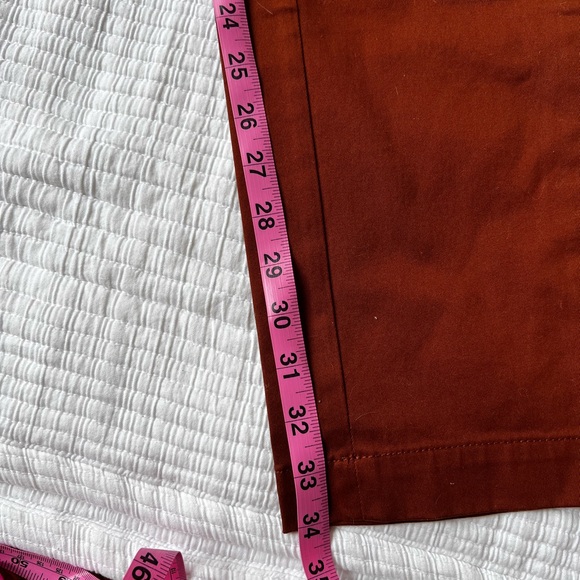 Banana Republic rust-colored athletic fit chinos - Picture 8 of 8
